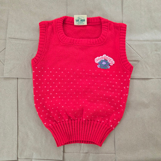 80s Vintage Cabbage Patch Kids Knit Vest 3t/4t
