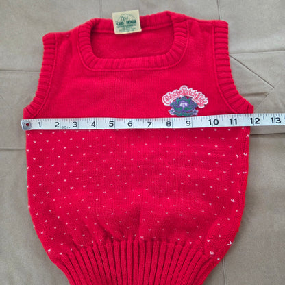 80s Vintage Cabbage Patch Kids Knit Vest 3t/4t