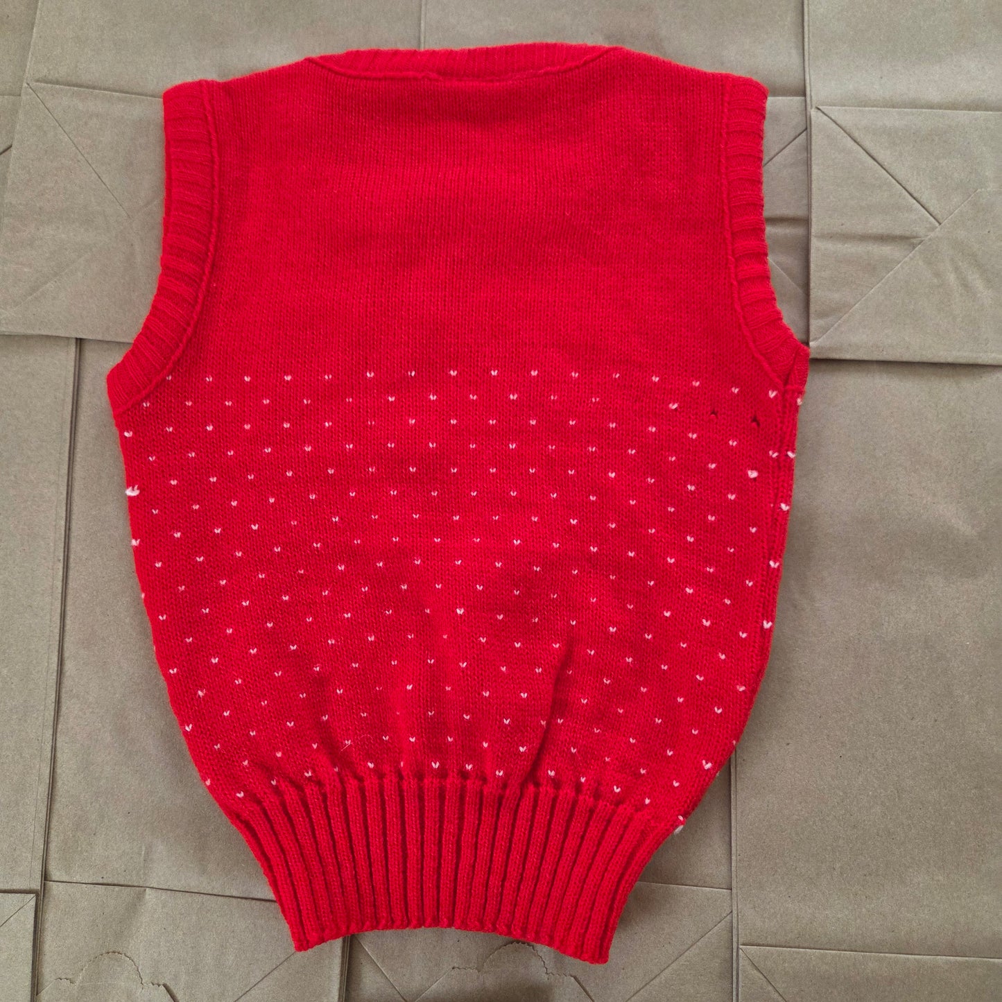 80s Vintage Cabbage Patch Kids Knit Vest 3t/4t