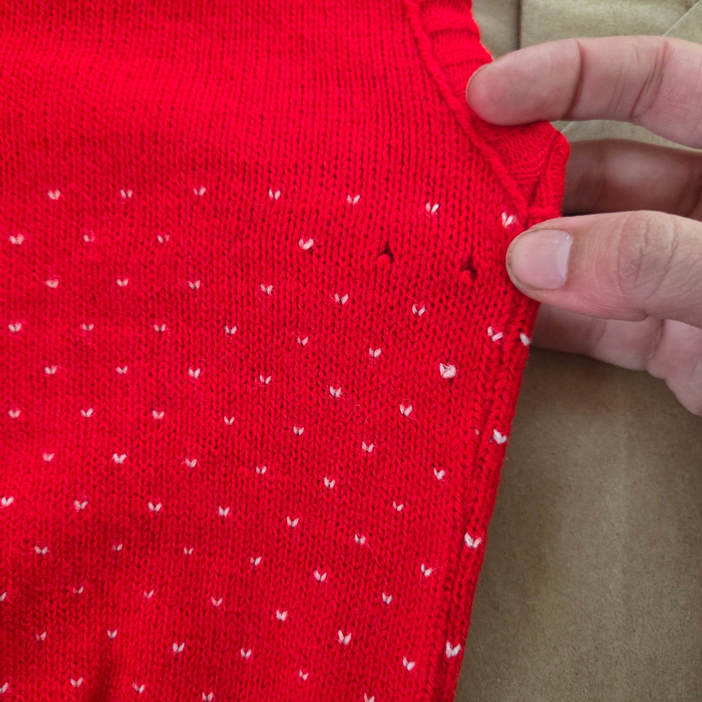 80s Vintage Cabbage Patch Kids Knit Vest 3t/4t