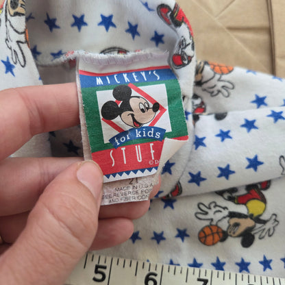 90s Vintage Mickey Basketball Turtleneck 18 months