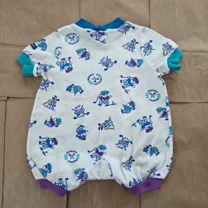90s Vintage Oshkosh Golf Club Romper 6-9 months