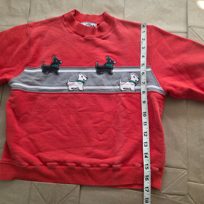 90s Vintage Scotties Dog Crewneck 5t