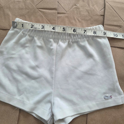 80s Vintage Lacoste White Shorts 2t