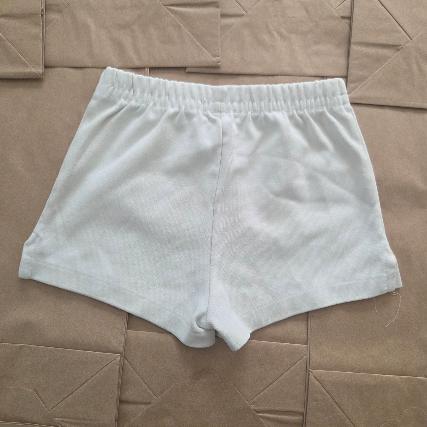 80s Vintage Lacoste White Shorts 2t