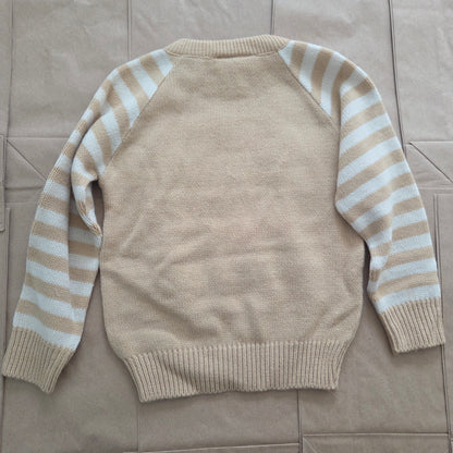 80s Vintage Native American Horse Knit Sweater 5t