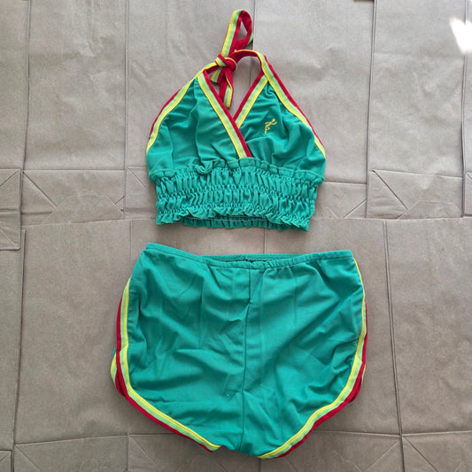 80s Vintage NWOT Bathing Suit kids 10/12