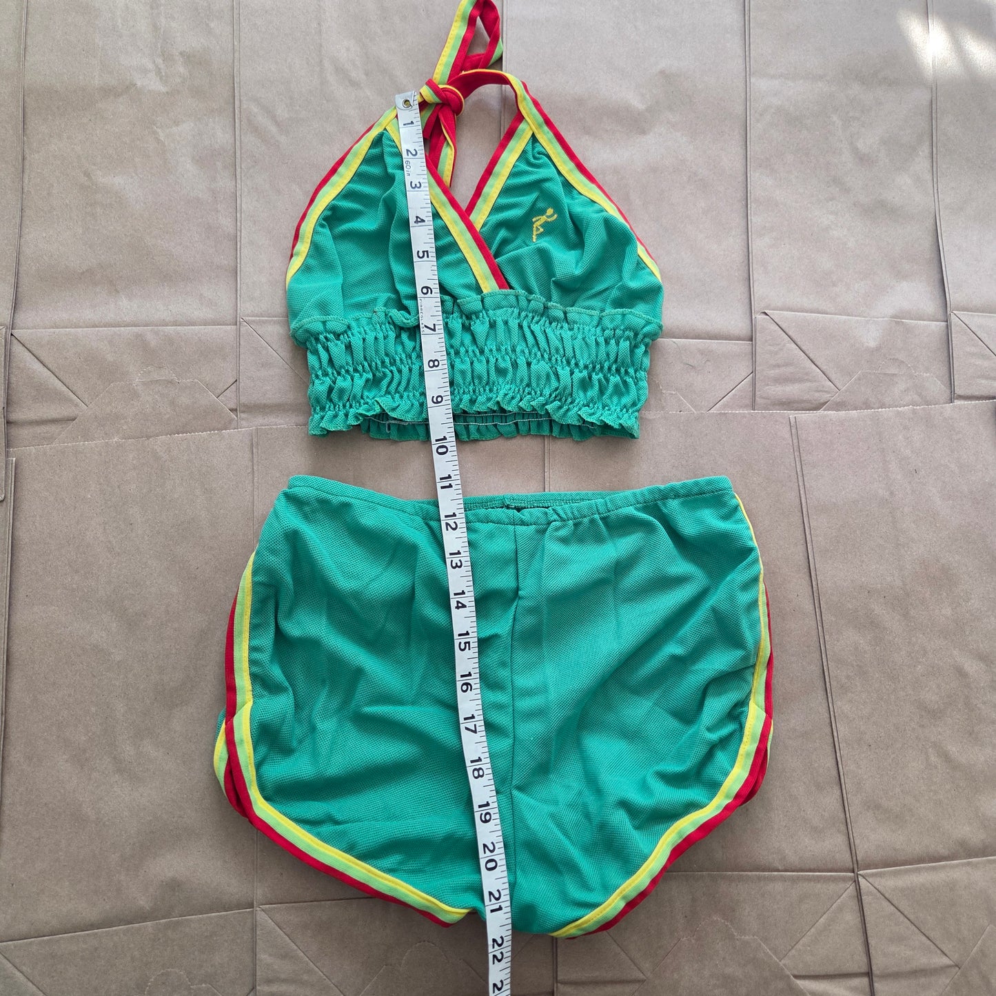 80s Vintage NWOT Bathing Suit kids 10/12