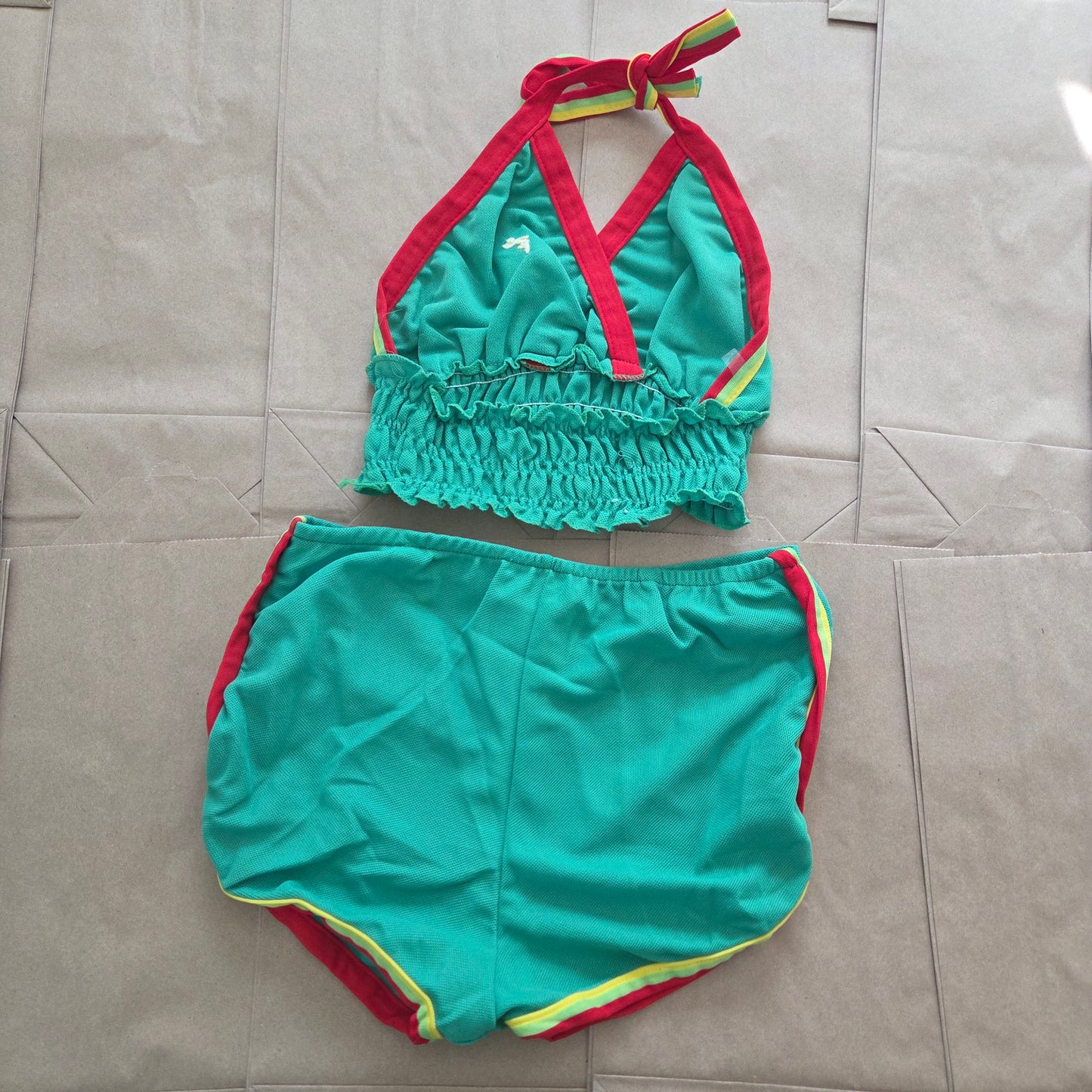 80s Vintage NWOT Bathing Suit kids 10/12