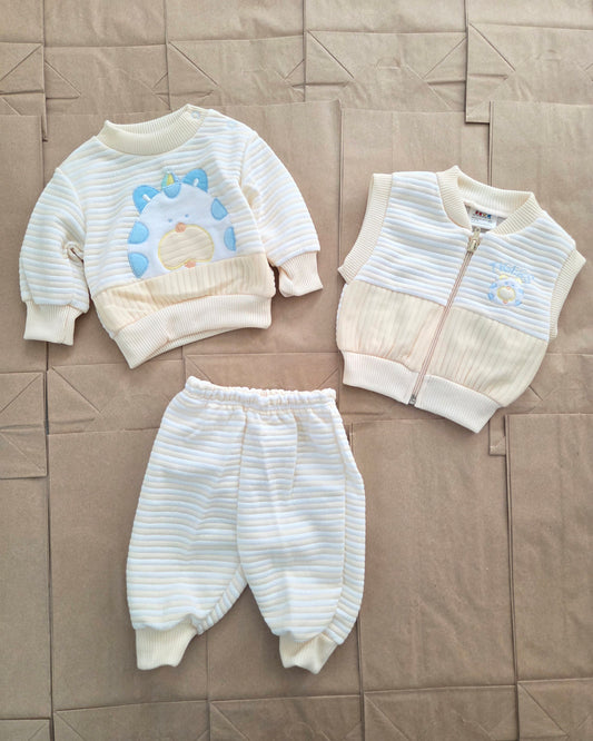 90s Vintage 3-Piece Tiger Matching Set 3 months