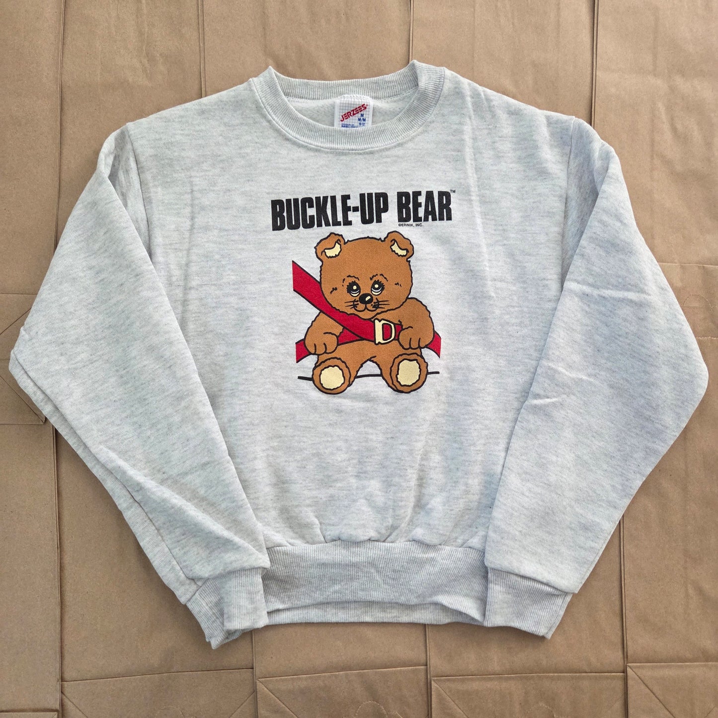 80s/90s Vintage Buckle-Up Bear kids 10