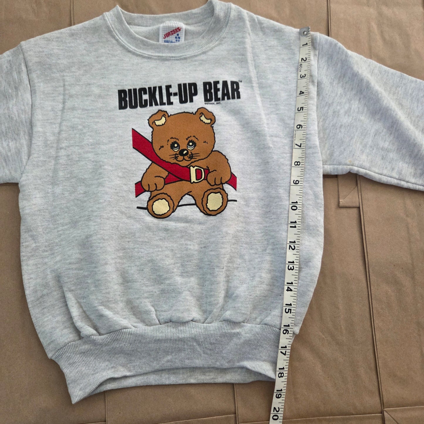 80s/90s Vintage Buckle-Up Bear kids 10