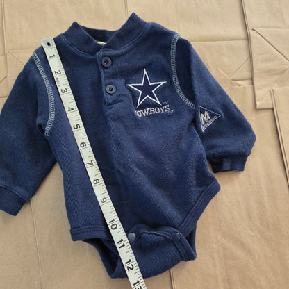 90s Vintage Dallas Cowboy Romper 0-3 months