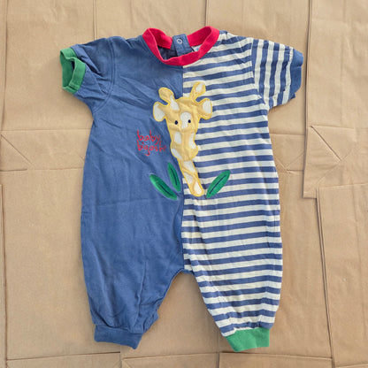 90s Vintage Oshkosh Giraffe Pantsuit 6-9 months
