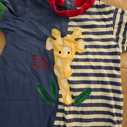 90s Vintage Oshkosh Giraffe Pantsuit 6-9 months