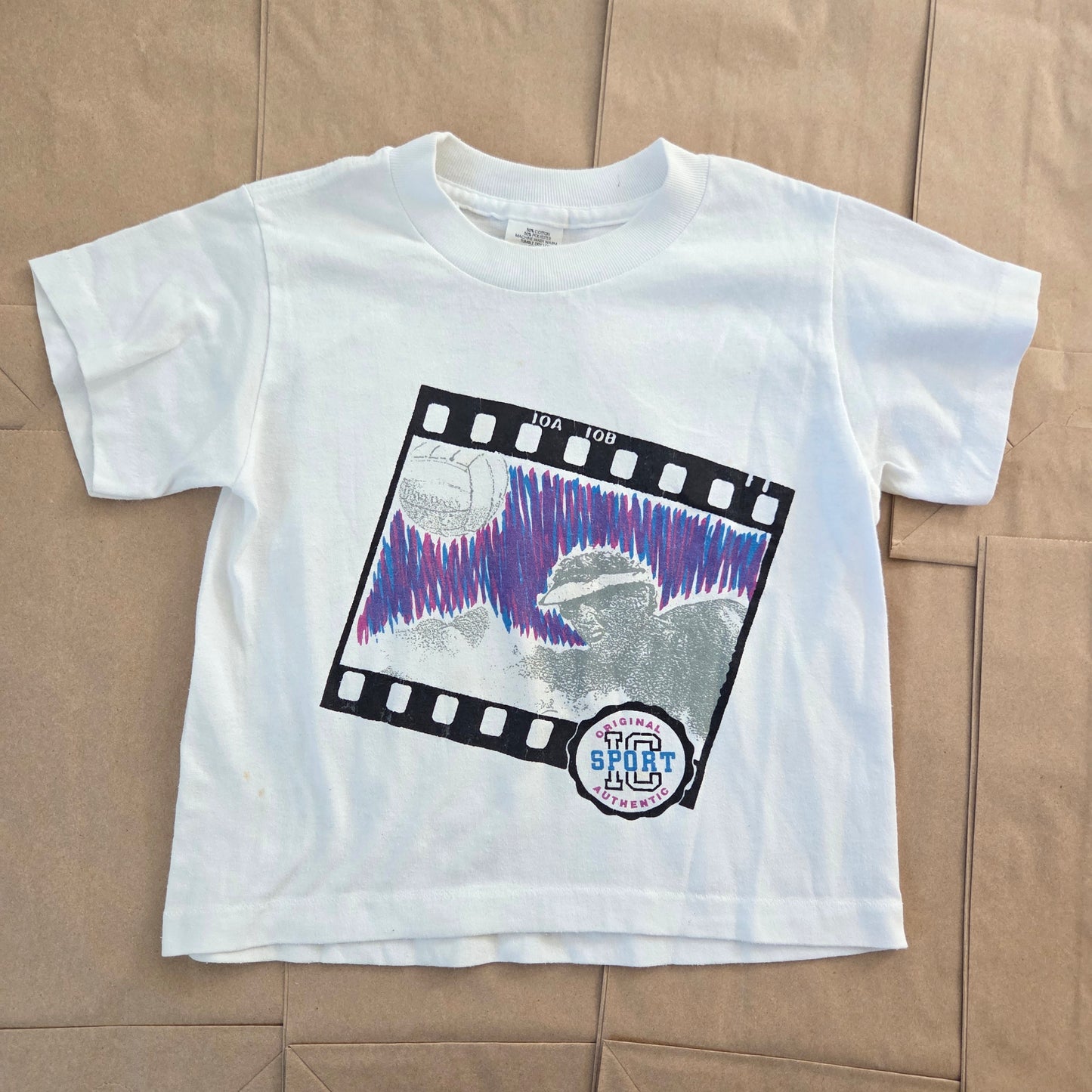 90s Vintage Volleyball Sport Tee 4t