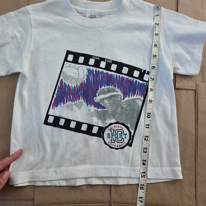 90s Vintage Volleyball Sport Tee 4t