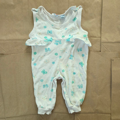 90s Vintage Butterfly Pantsuit 3-6 months