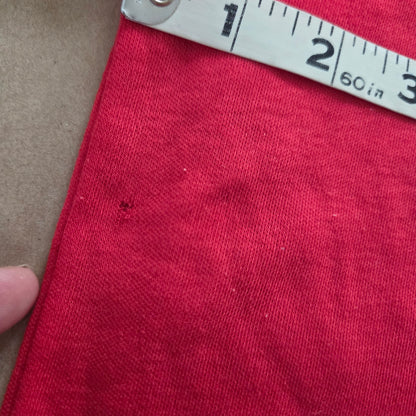 90s Vintage Red Pocket Tee 2t