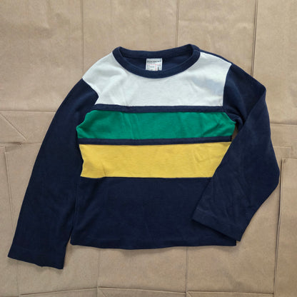 80s Vintage Striped Long Sleeve 4t/5t