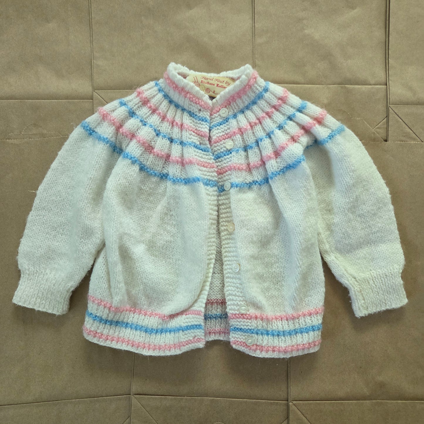 90s Vintage Girly Knit Sweater 12 months
