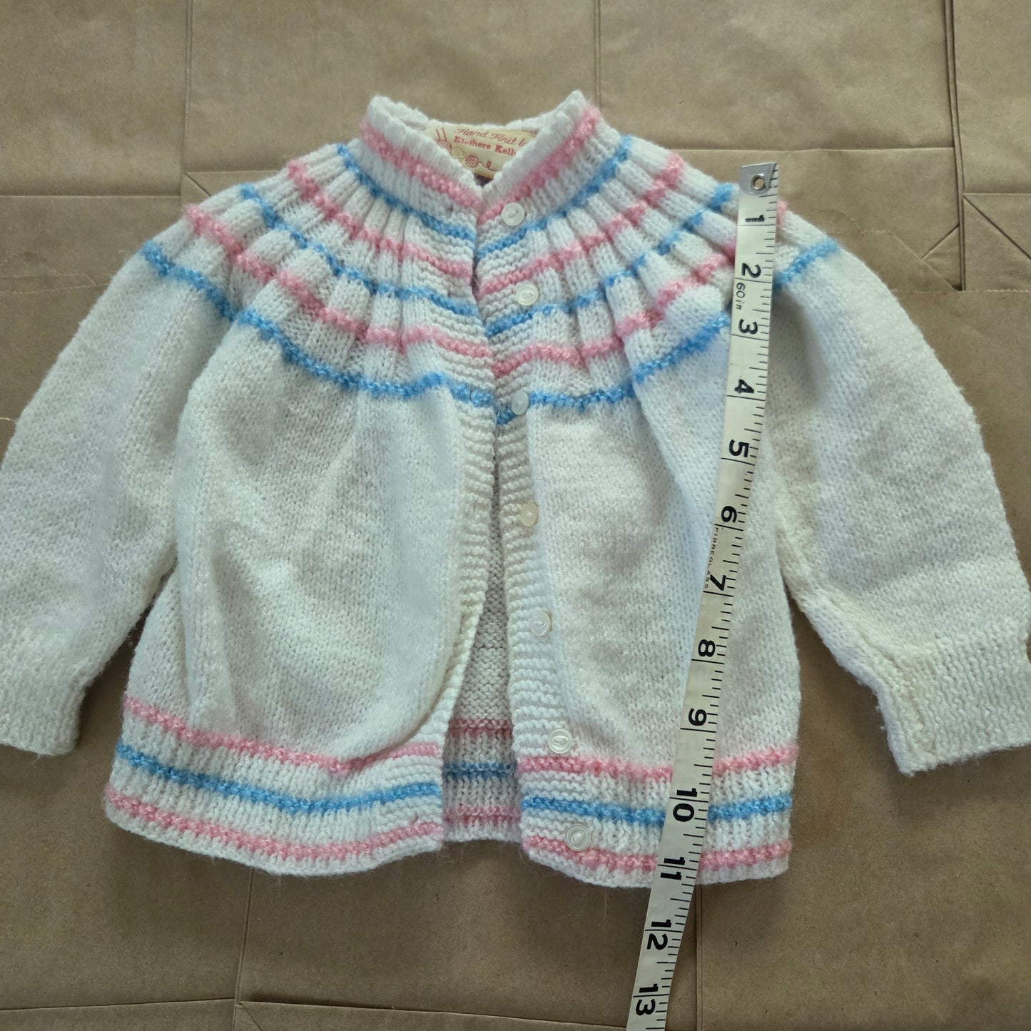 90s Vintage Girly Knit Sweater 12 months
