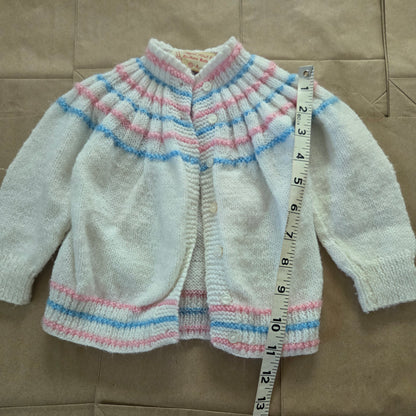 90s Vintage Girly Knit Sweater 12 months