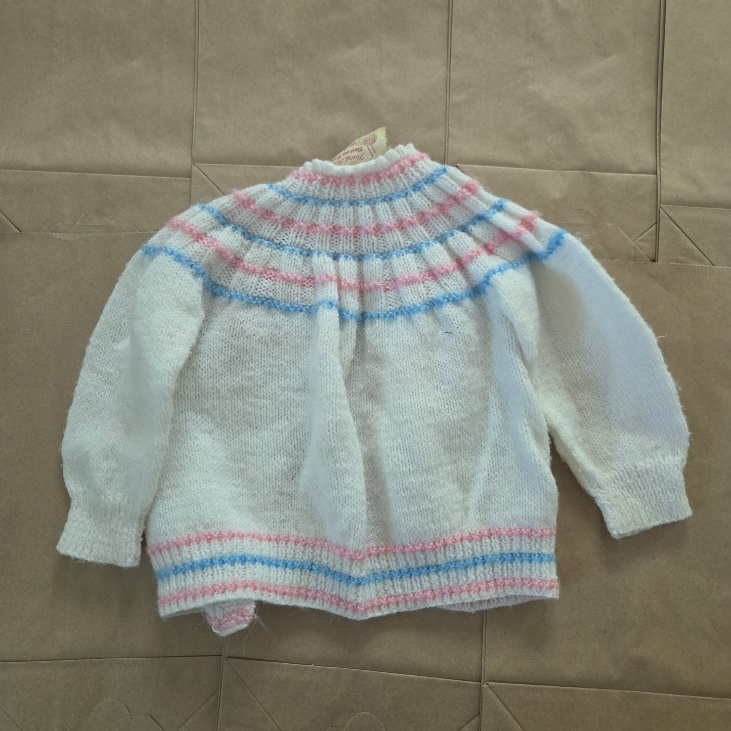90s Vintage Girly Knit Sweater 12 months