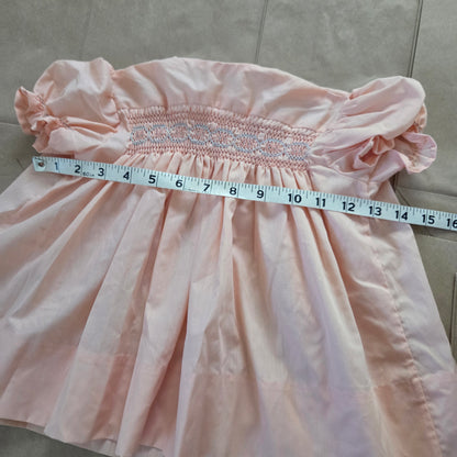 Vintage Smocked Dress 9-12 months