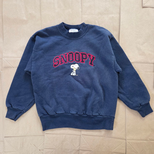 90s/Y2k Vintage Snoopy Navy Crewneck 5t/6