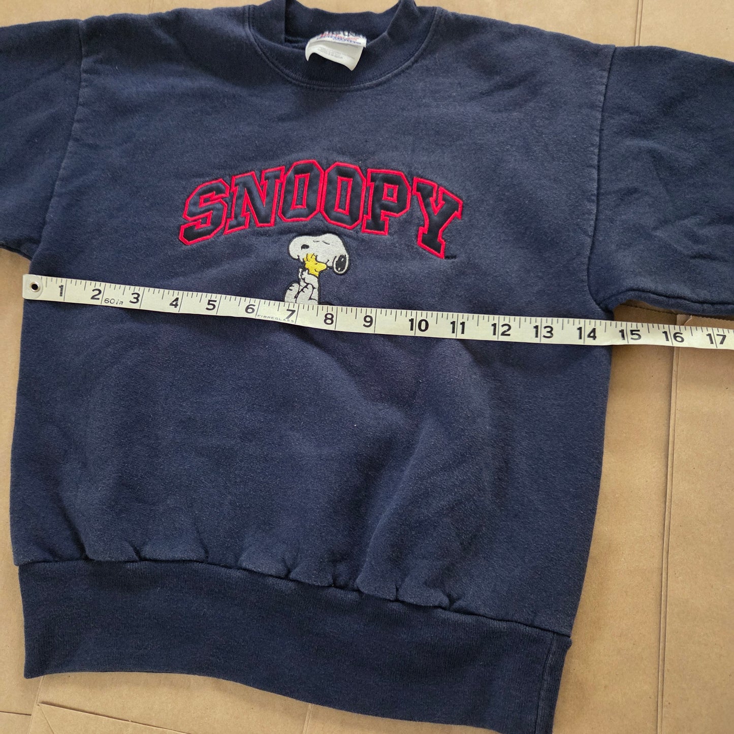 90s/Y2k Vintage Snoopy Navy Crewneck 5t/6