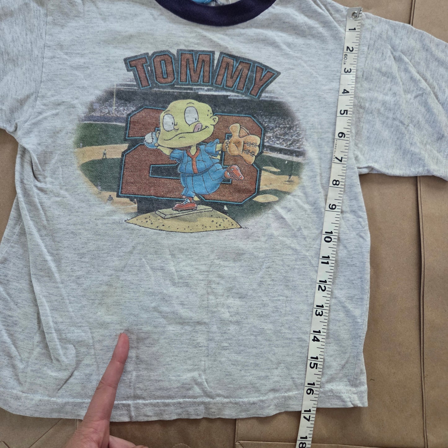 90s Vintage Rugrats Tommy Baseball Tee 5t