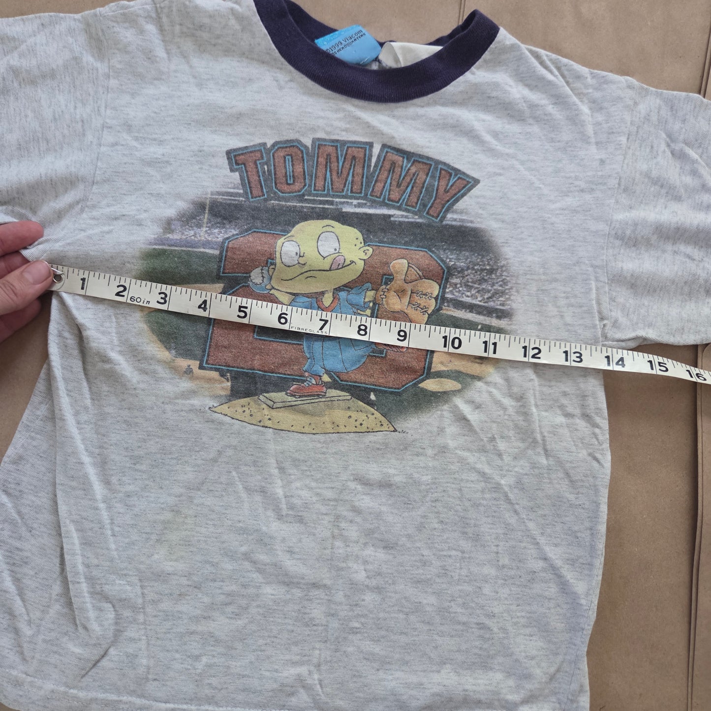 90s Vintage Rugrats Tommy Baseball Tee 5t