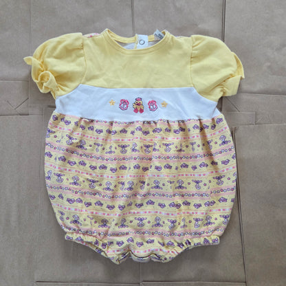 90s Vintage Healthtex Sailor Duck Cotton Romper 12-18 months