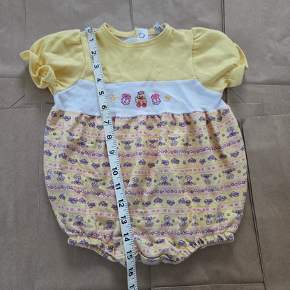 90s Vintage Healthtex Sailor Duck Cotton Romper 12-18 months
