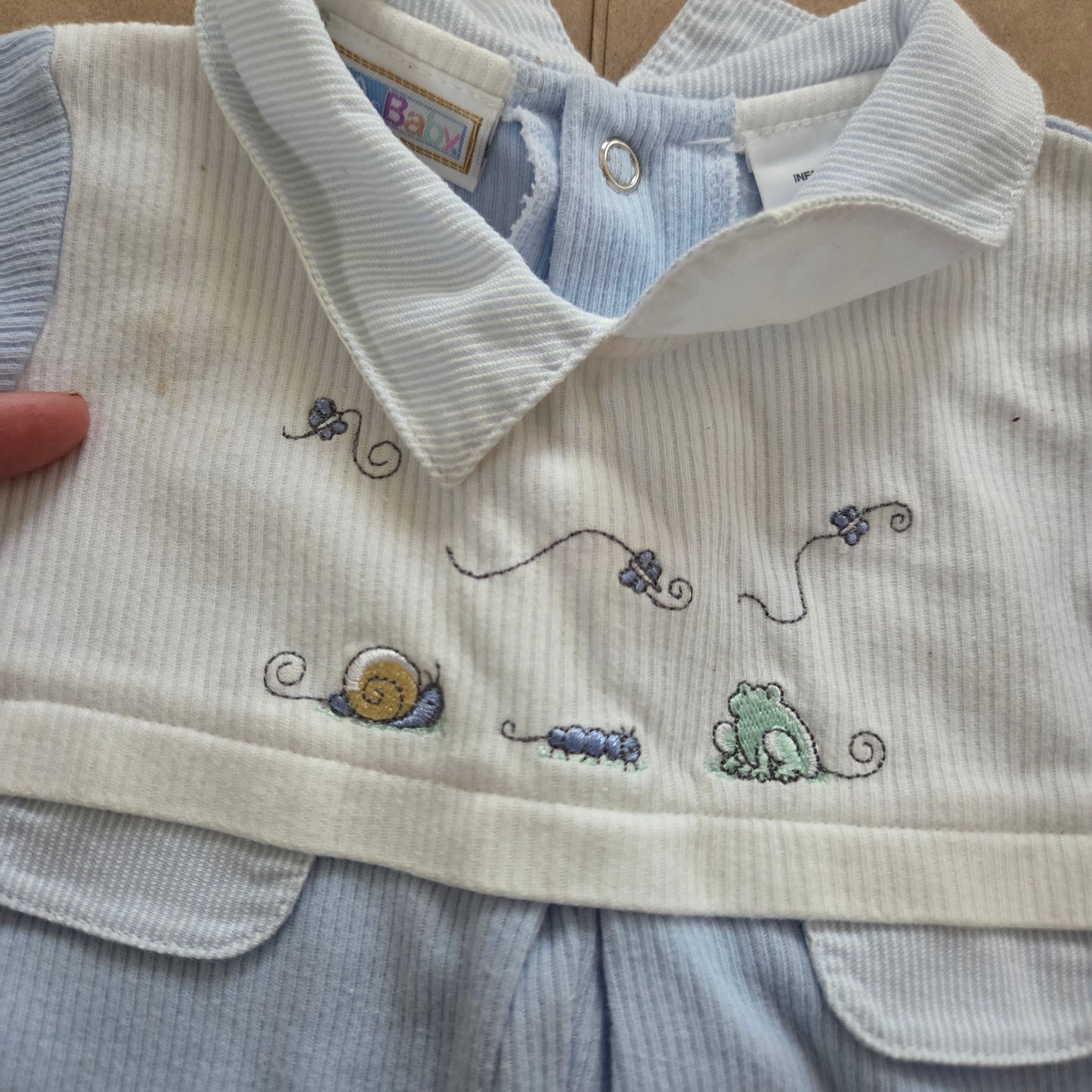 90s Vintage McBaby Spring Cotton Bodysuit 3-6 months