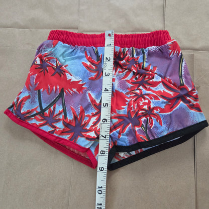 80s Vintage Palm Tree Swim Trunks 12-18 months