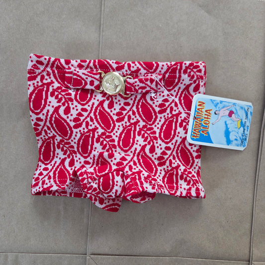 80s Vintage Paisley Swim Shorts 9-12 months