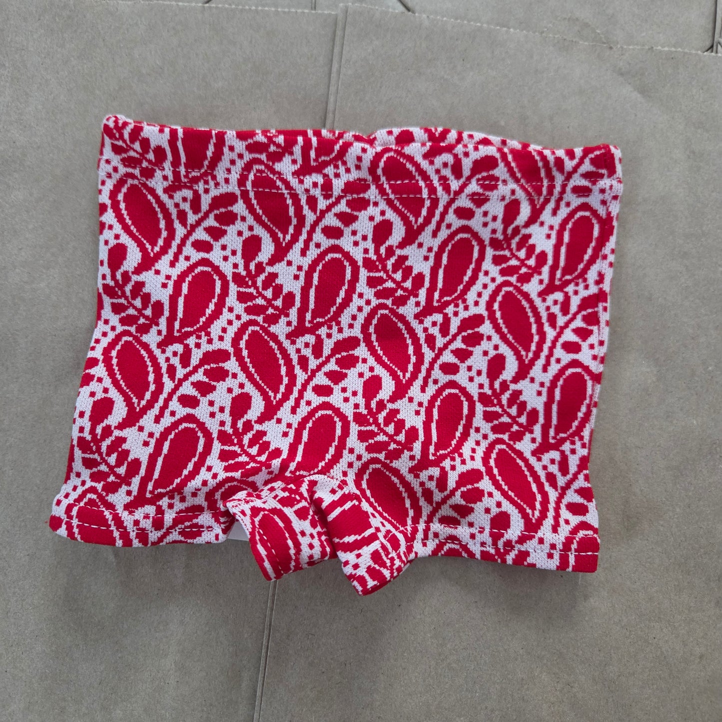 80s Vintage Paisley Swim Shorts 9-12 months