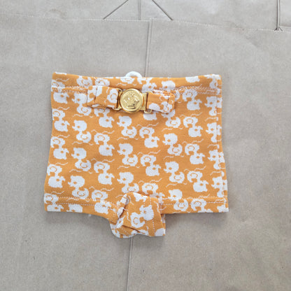 80s Vintage Ducky Swim Shorts 6-9 months