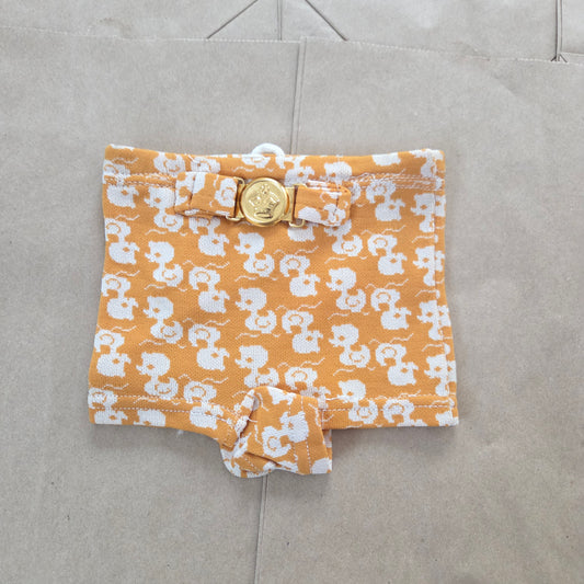 80s Vintage Ducky Swim Shorts 6-9 months
