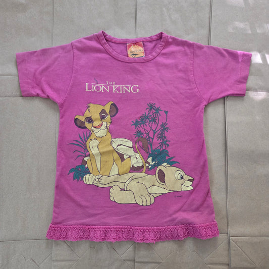 90s Vintage Lion King Girly Top 4t/5t
