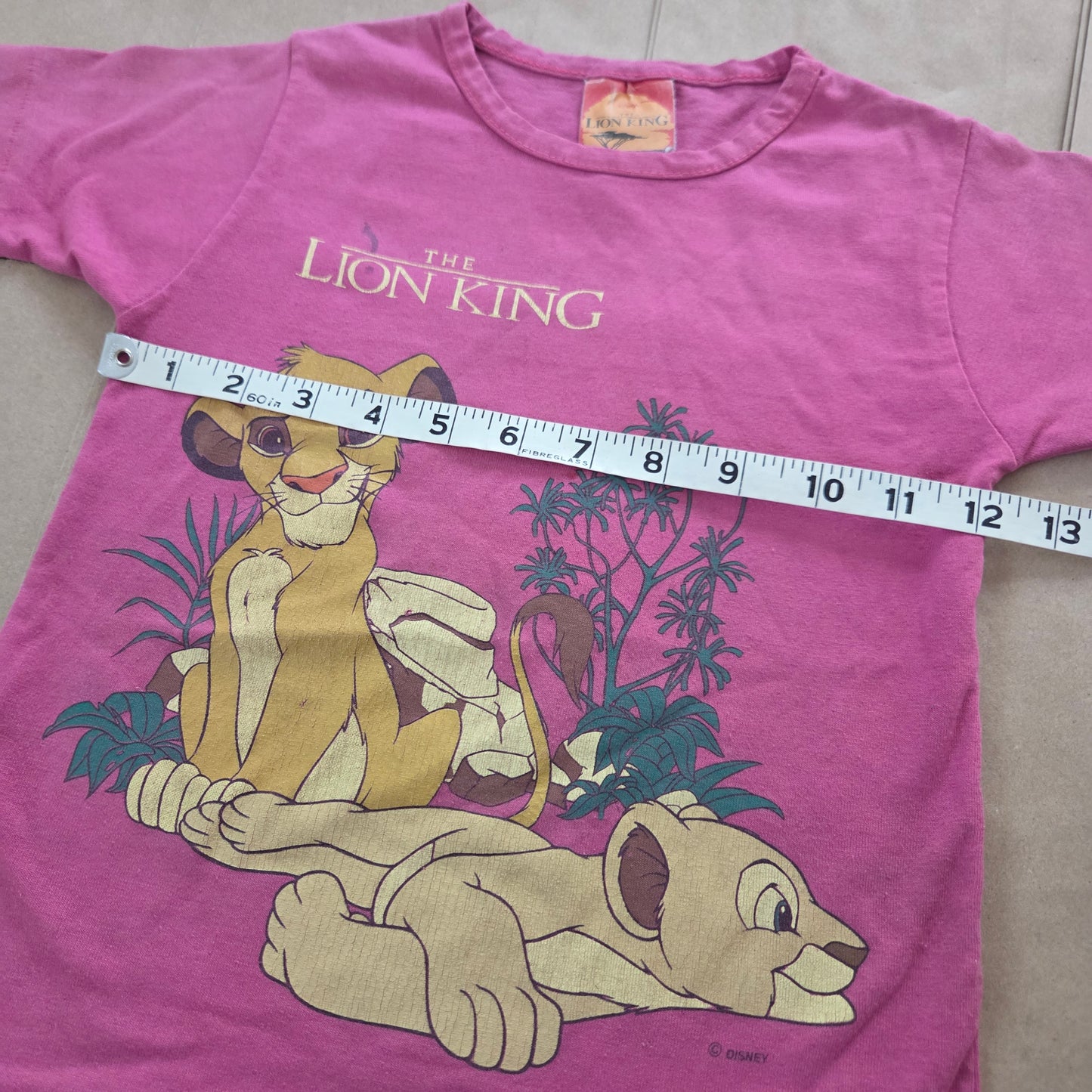90s Vintage Lion King Girly Top 4t/5t