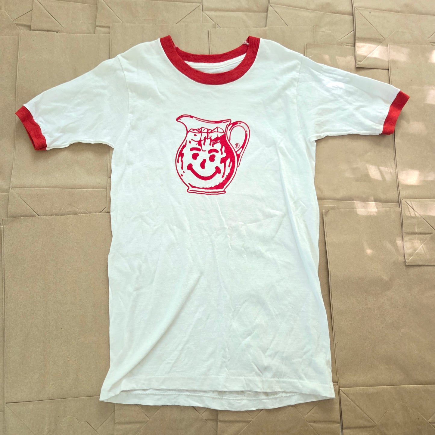 80s/90s Vintage Koolaid Man Tee kids 8-12 slim