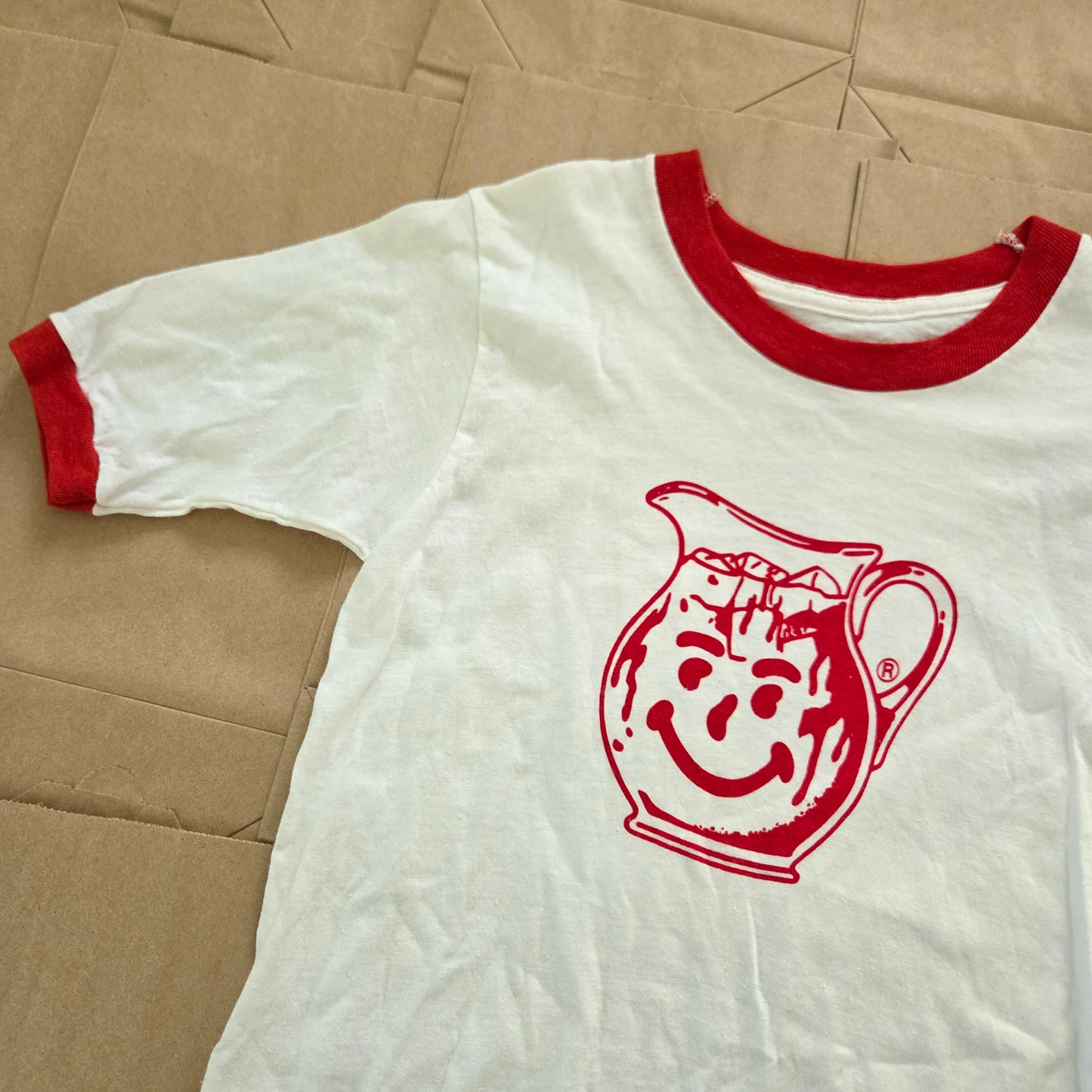 80s/90s Vintage Koolaid Man Tee kids 8-12 slim