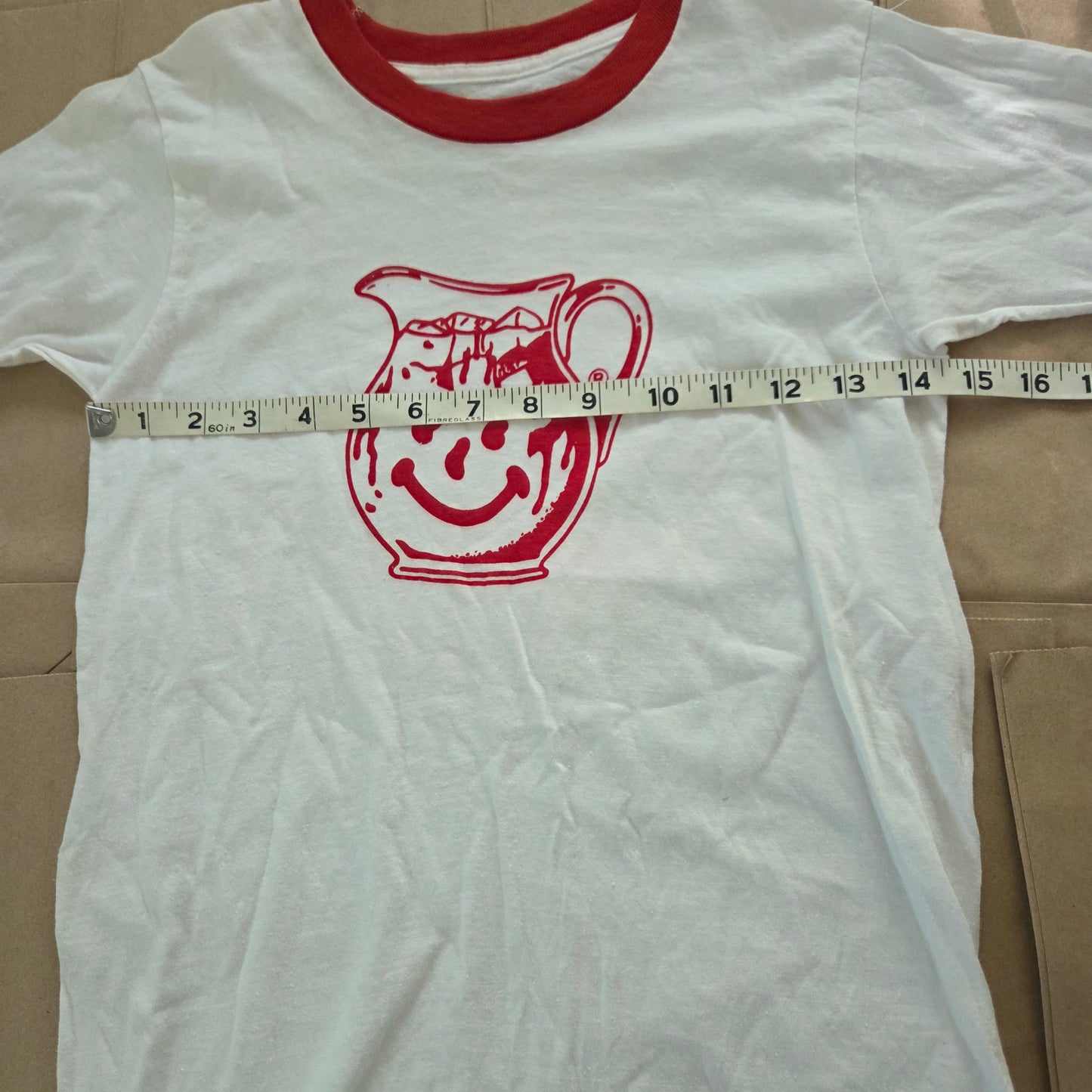 80s/90s Vintage Koolaid Man Tee kids 8-12 slim