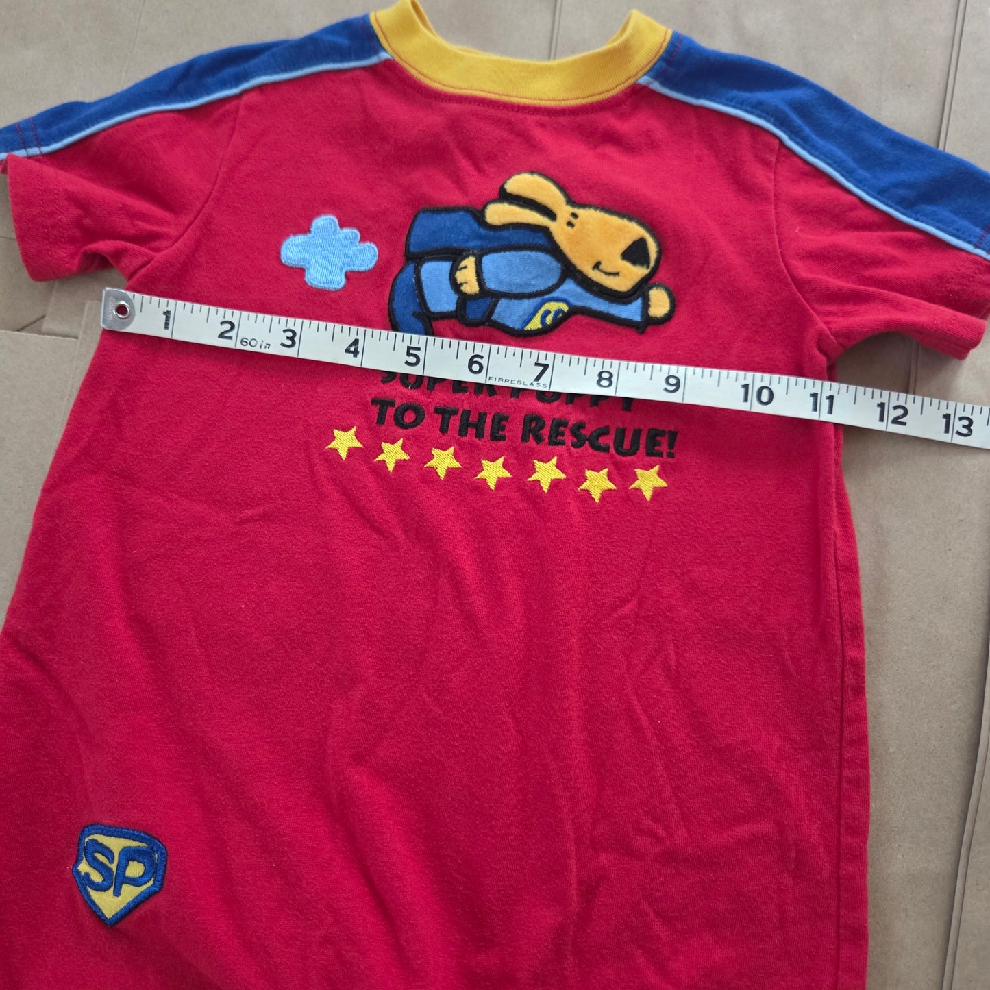90s/Y2k Vintage Super Puppy Romper 12-18 months