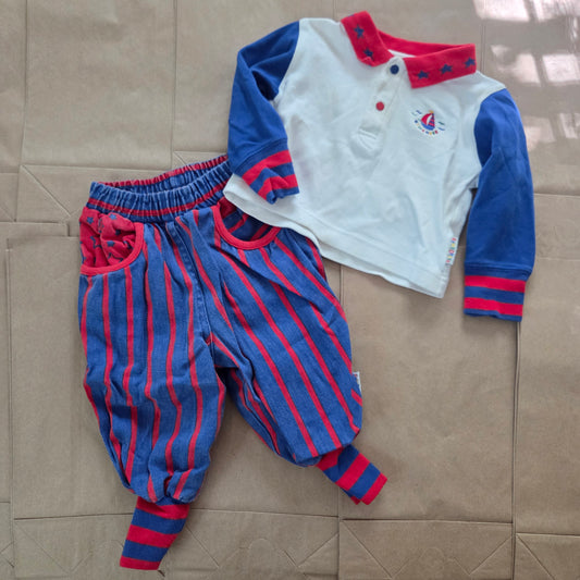 90s Vintage Gymboree Matching Set 6-9 months