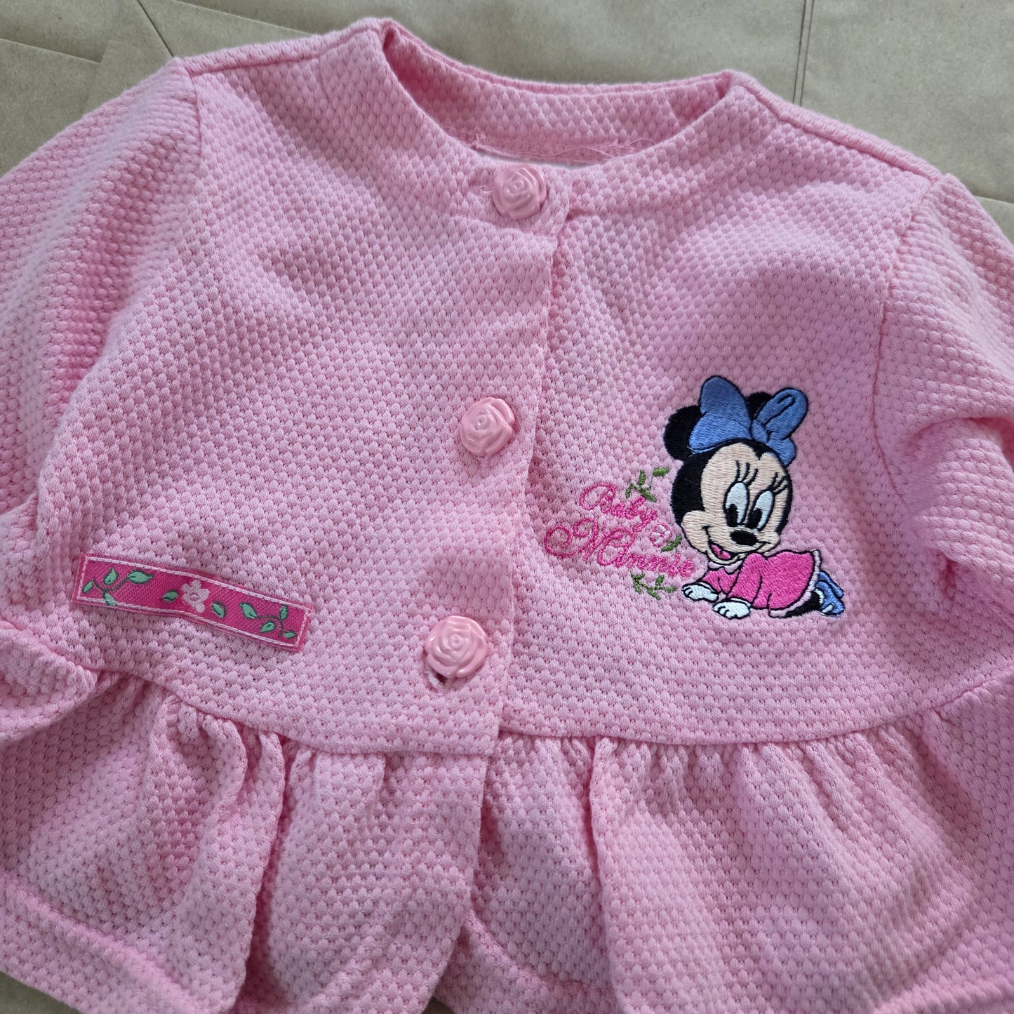 90s Vintage Baby Minnie Long Sleeve 3-6 months