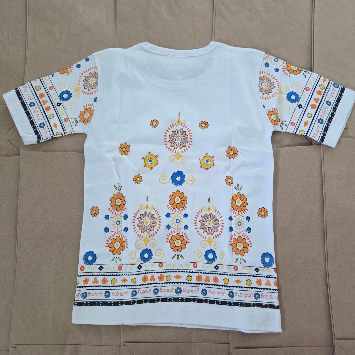 80s Vintage AOP Floral Tee 5t